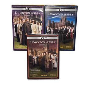 Set 3 New Masterpiece Classic Downton Abbey Season 1 2 3 DVD Shows